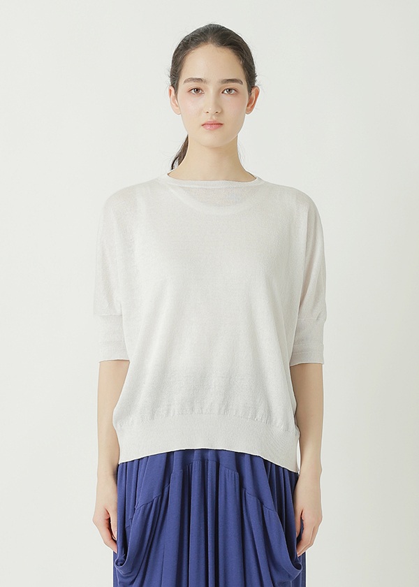 ZUCCa / S LINEN COTTON KNIT / �g�b�v�X