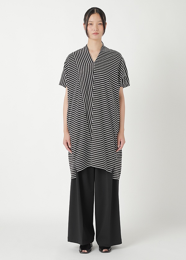 <��s�\��> ZUCCa / CENTER STRIPE JERSEY / �����s�[�X