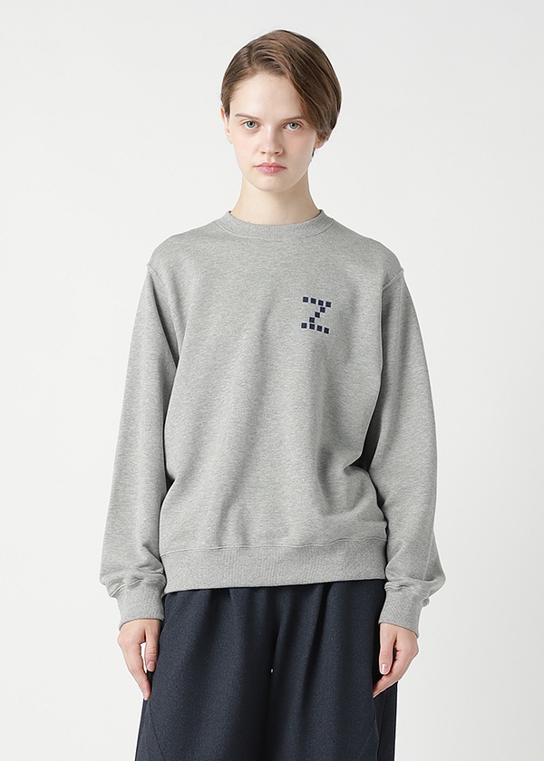 ZUCCa / FLOCKY INITIAL SWEATSHIRT / �g�b�v�X