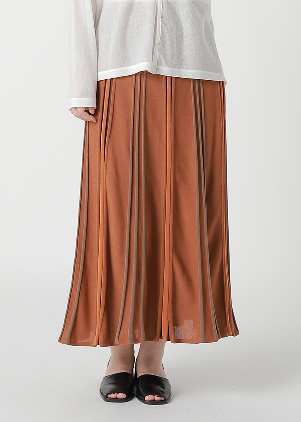 ZUCCa / PLEATED KNIT / �X�J�[�g
