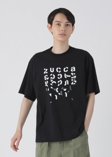 ZUCCa / PO メンズ ジオメトリックロゴT / Tシャツ