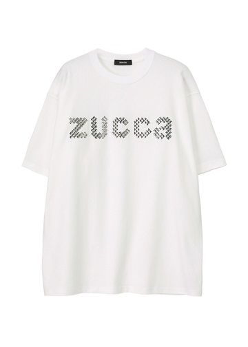 <先行予約> ZUCCa / メンズ  スタッズロゴT / Tシャツ