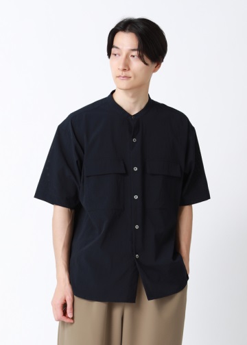 ZUCCa / S Micro Air Hole / シャツ(M navy(13)): SALE| A-net ONLINE 