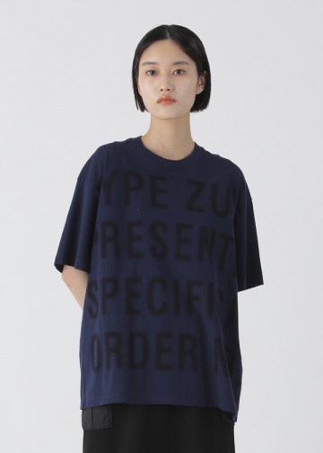 ZUCCa / PO フェードロゴT / Tシャツ