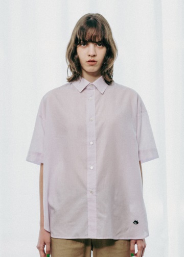 NYA- / (O) HALF SLEEVE SHIRT / �n�[�t�X���[�u�V���c