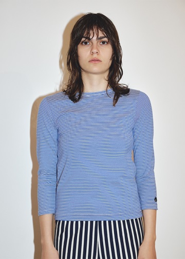 NYA- / (O) MINI BORDER T / �J�b�g�\�[