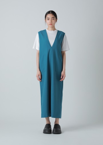 NYA- / (O) V-NECK DRESS / �����s�[�X