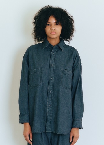 NYA- / PO LIGHT DENIM / �V���c