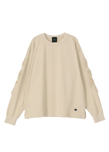 NYA- / (O) EMBROIDERY LOGO T / �����O�X���[�uT�V���c