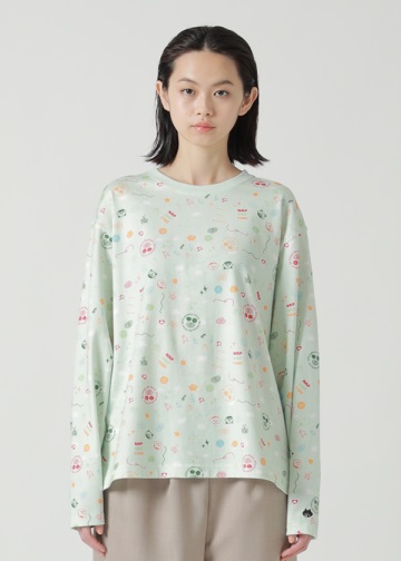 NYA- / (O) FAMILY PRINT T / �����O�X���[�uT�V���c