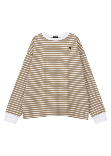 NYA- / LOOSE FIT STRIPED T / OX[uTVc