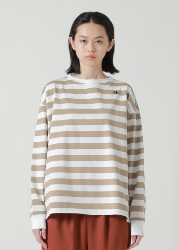 NYA- / LOOSE FIT STRIPED T / OX[uTVc