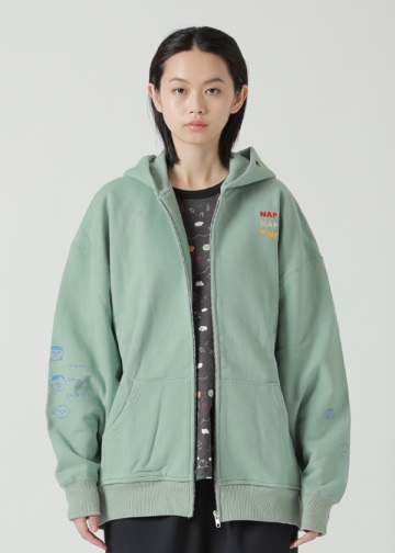 NYA- / (O) NAP TIME SWEATSHIRT / �W�b�v�A�b�v�t�[�f�B�[