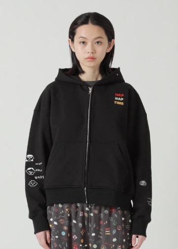 NYA- / (O) NAP TIME SWEATSHIRT / �W�b�v�A�b�v�t�[�f�B�[