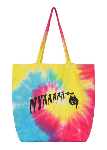 NYA- / TIE-DYE SCREAM NYA- TOTE / g[gobO