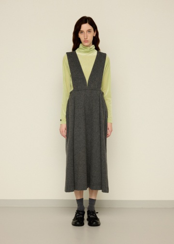 NYA- / WOOL JUMPER DRESS / s[X