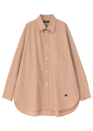 NYA- / PO LOOSE FIT SHIRT / �I�[�o�[�T�C�Y�V���c