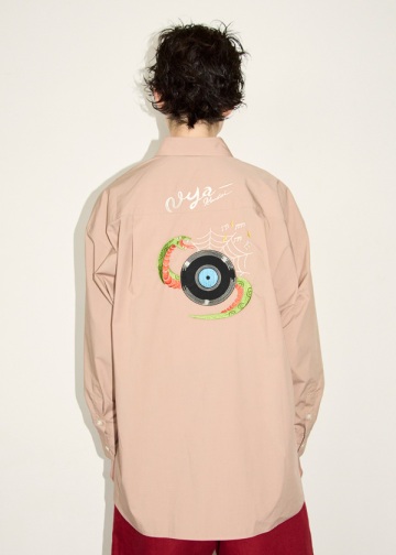 NYA- / SNAKE GROOVE SHIRT / �����O�X���[�u�V���c