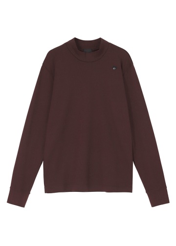 NYA- / BASIC MOCK NECK T / OX[uTVc