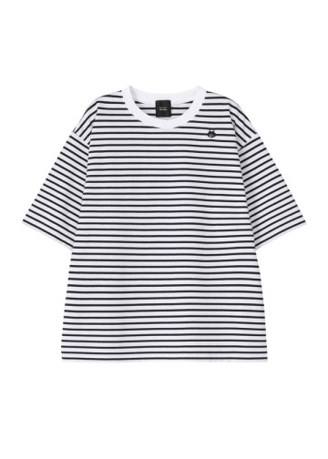 NYA- / LOOSE FIT STRIPED T / TVc