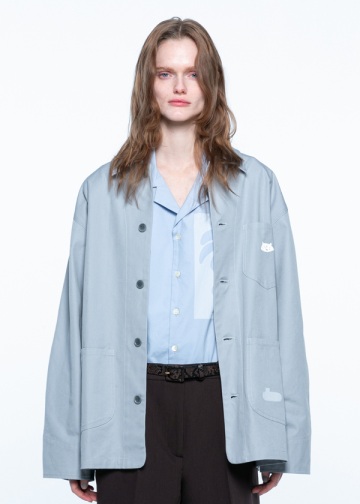 NYA- / PO BRUNCH COVERALL / �J�o�[�I�[��