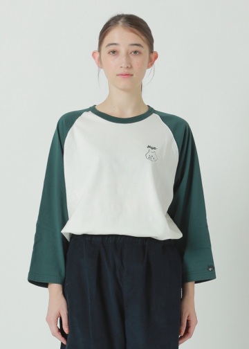 NYA- / PO RAGLAN SLEEVE T / �����O�X���[�uT�V���c