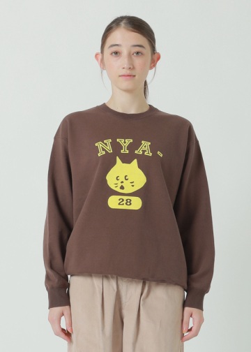 NYA- / PO COLLEGE SWEATSHIRT / �X�E�F�b�g�g�b�v�X