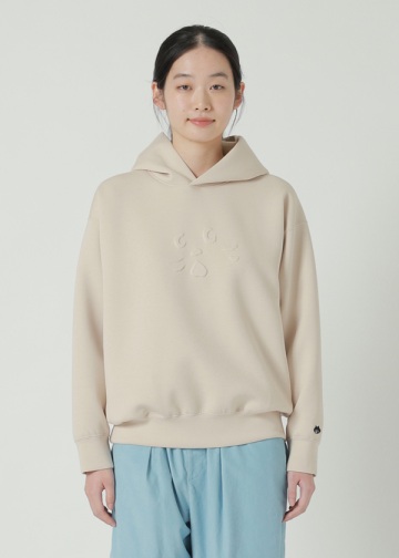 <s\> NYA- / CLOSE UP EMBOSS HOODIE / t[fB[