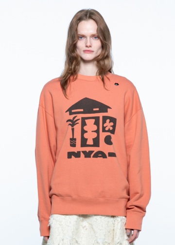 NYA- / BRUNCH SWEATSHIRT / �X�E�F�b�g�g�b�v�X