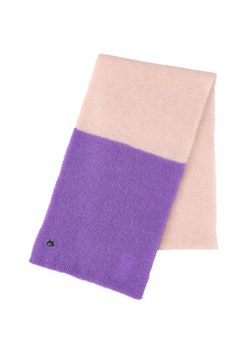 NYA- / COLOR BLOCK KNIT ACC / �X�g�[��
