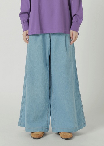 NYA- / LIGHT DENIM BOTTOM / �p���c