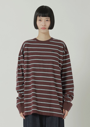 <��s�\��> NYA- / MULTI STRIPED T / �����O�X���[�uT�V���c