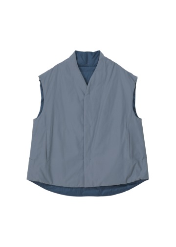 Pantation プランテーション　リバーシブル　濃紺麻混ベスト　サイズM Plantation プランテーション/WOMEN'S Tops/ベスト| A-net