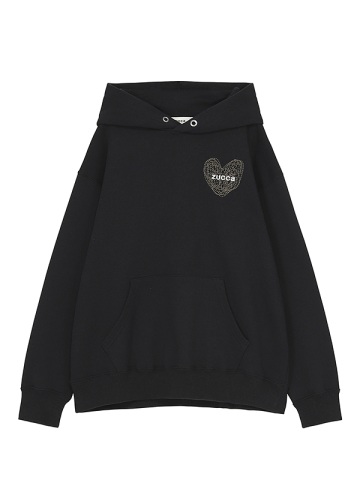 ZUCCa / PO HEART LOGO SWEATSHIRT / �t�[�f�B�[