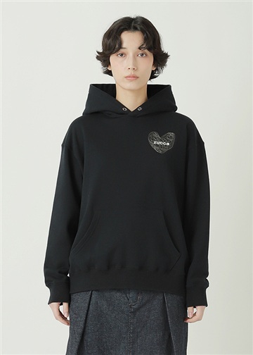 ZUCCa / PO HEART LOGO SWEATSHIRT / �t�[�f�B�[