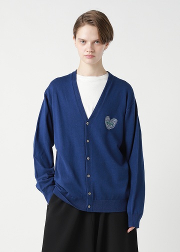 ZUCCa / HEART LOGO KNIT / �J�[�f�B�K��