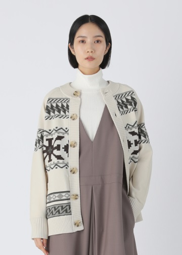 ZUCCa ズッカ/WOMEN'S Tops/カーディガン| A-net ONLINE STORE 特注食品 【新品未使用】ZUCCa 送料込! カーキM ニットカーディガン ズッカ カーディガン/ボレロ