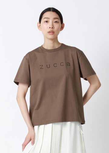 ZUCCa / ミニスタッズロゴT / Tシャツ