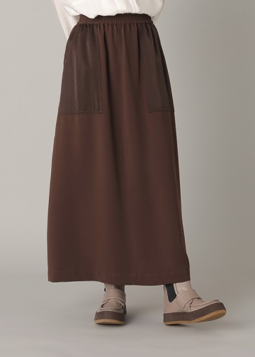ZUCCa ズッカ ウーリッシュフランネルハーフプリーツパンツ