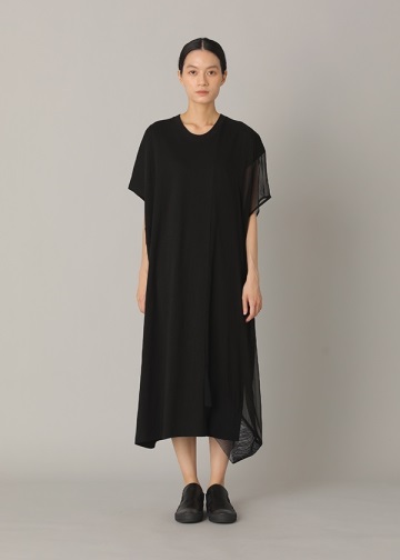 ZUCCa / S メッシュドッキングジャージィー / ワンピース(M