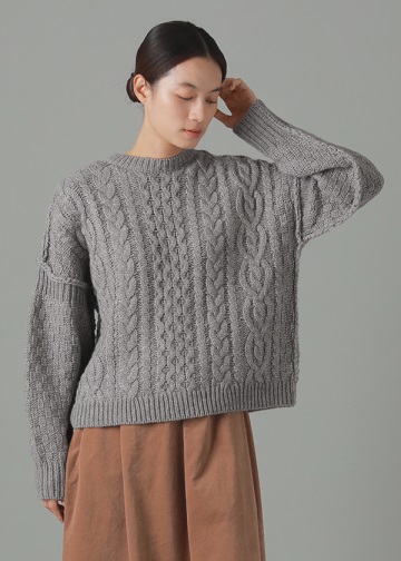 ≪USED≫バイパチタートルネックニットロングプルオーバー