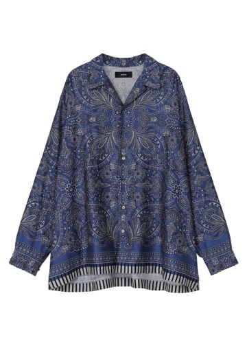 <��s�\��> ZUCCa / FLORAL SCARF PRINT / �V���c