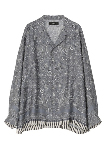 ZUCCa / FLORAL SCARF PRINT / �V���c