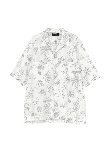 <��s�\��> ZUCCa / DRAWING FLOWER PRINT / �V���c