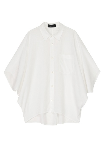 ZUCCa / DRAPE BROAD CLOTH SHIRT / �V���c