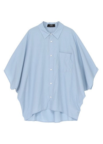 ZUCCa / DRAPE BROAD CLOTH SHIRT / �V���c