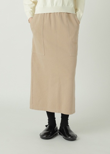 ZUCCa / COTTON DOUBLE FACE KNIT / �X�J�[�g