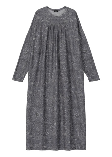 <��s�\��> ZUCCa / FLORAL SCARF PRINT JERSEY / �����s�[�X