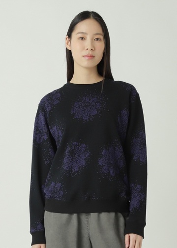 ZUCCa / S JACQUARD SWEATSHIRT / �X�E�F�b�g