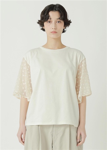 ZUCCa / S JACQUARD DOCKING JERSEY / �J�b�g�\�[